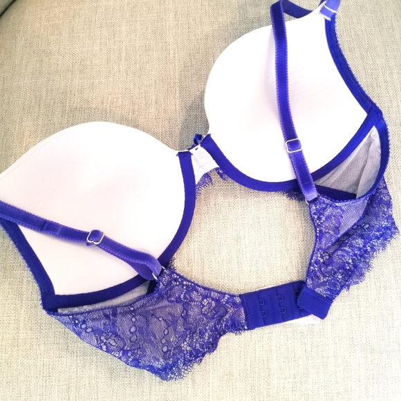 Victoria's Secret Vintage Dream Angels Plush Push up Bra Rhinestone Crystal NWT - Picture 5 of 15